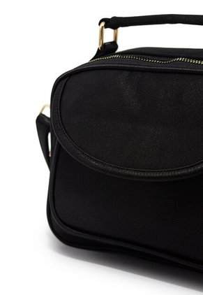 Bolso Manos Libres Macoly 701  Razzo Negro Oro