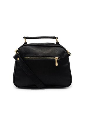 Bolso Manos Libres Macoly 701  Razzo Negro Oro
