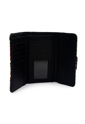 Billetera Grande A010 Cuero Negro X Yacar