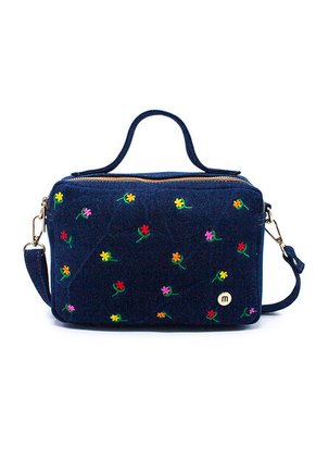 Bolso Manos Libres Macoly M401 Jean Bordado