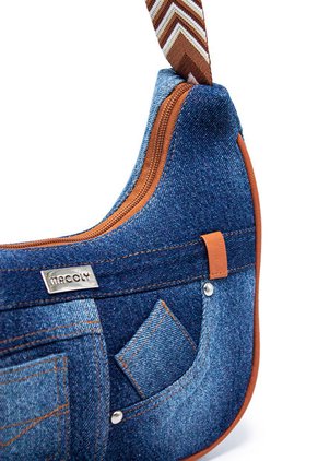 Bolso Manos Libres Macoly VO08 Jean X Reata Miel