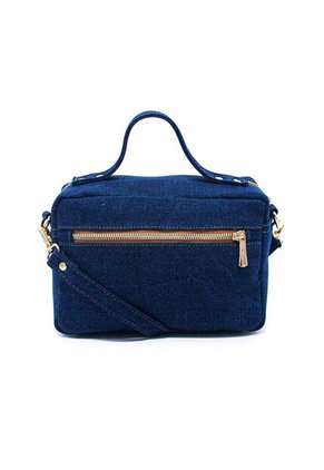 Bolso Manos Libres Macoly M401 Jean Bordado