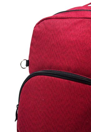 Morral Mediano Macoly 311 Lona Rojo Electron