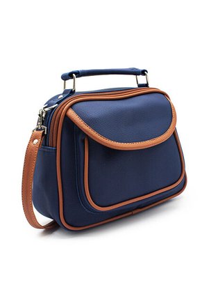 Bolso Manos Libres Macoly 701 Mix Azul X Miel