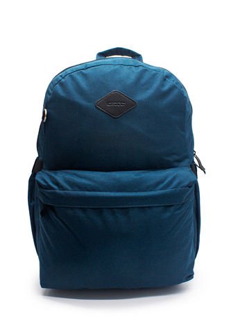 Morral Mediano Macoly 300 Lona Azul Petroleo Textil  Macoly
