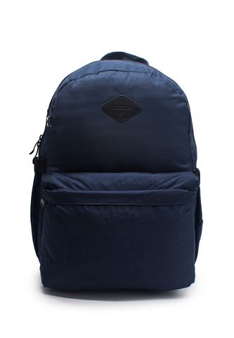 Morral Mediano Macoly 300 Lona Azul Oscuro Textil  Macoly