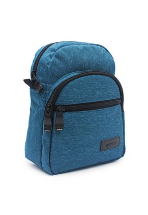 Bandolera Manos Libres Macoly Koala 299 Lona Negro Textil