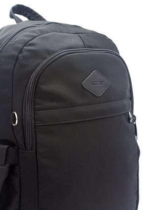 Morral Mediano Macoly 302 Lona Negro Satinado