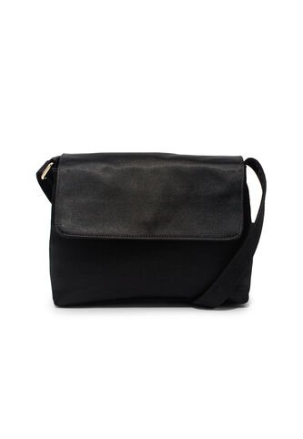 Bolsos Manos Libres Pequeño 574 Razzo Negro Oro Macoly