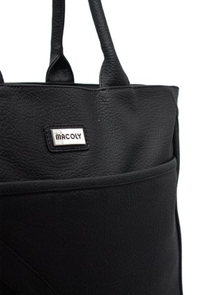 Bolso De Hombro Grande Macoly 870 Praga Negro