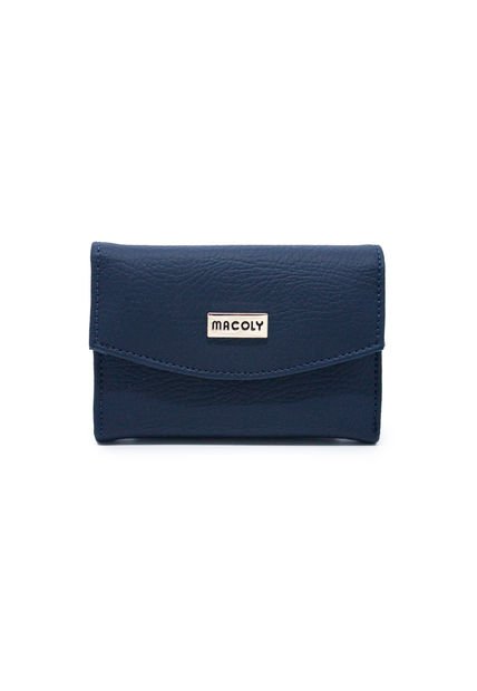 Billetera Mini Macoly A035 Berlin Azul