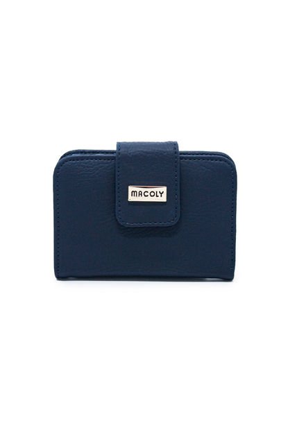 Billetera Mini Macoly A018 Berlin Azul