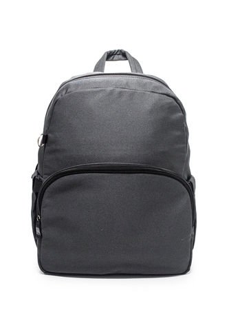 Morral Mediano Macoly 311 Lona Gris Textil Macoly