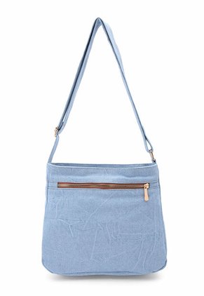 Bolso Manos Libres Macoly M820 Jean Bordado