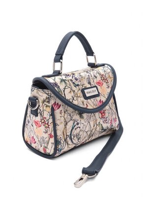 Cartera Manos Libres Macoly 876 Dalia Azul