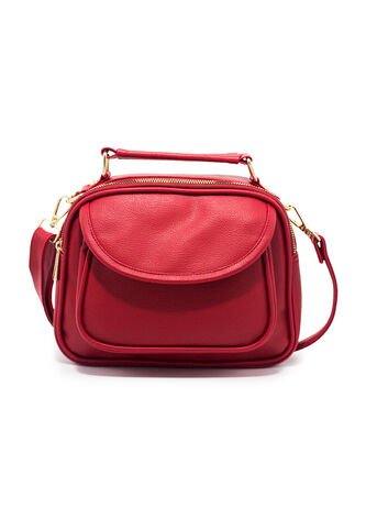 Bolso Manos Libres Macoly 701  Denver Rojo Macoly