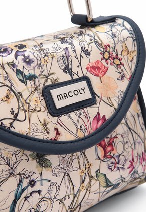 Cartera Manos Libres Macoly 876 Dalia Azul