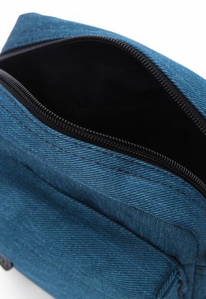 Bolso Manos Libres Macoly 317 Lona Azul Agua Textil