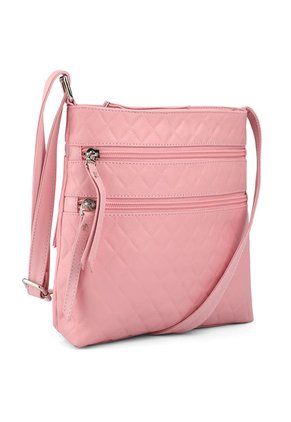 Bolso Manos Libres Macoly 839 Coco Rosa