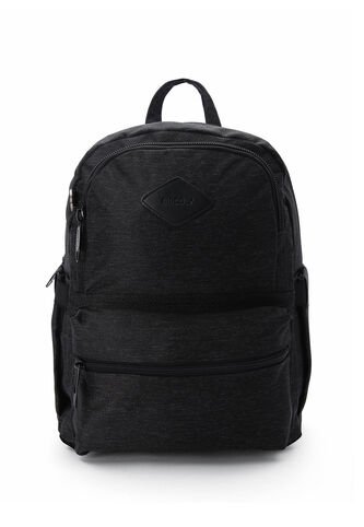 Morral Pequeño Macoly 316 Lona Negro Textil Macoly