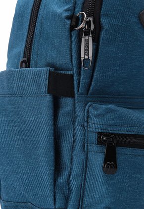 Morral Pequeño Macoly 314 Lona Azul Agua Textil