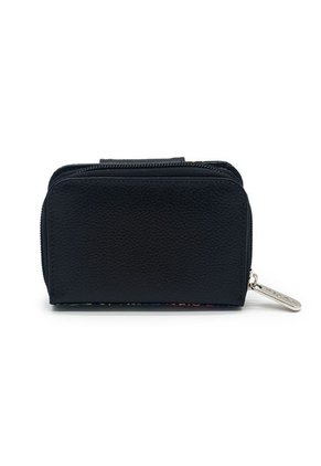 Billetera Mini Macoly 049 Cuero Tala  Negro