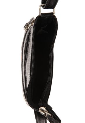 Bolso Manos Libres 320 Cuero Tala Negro Pajaros