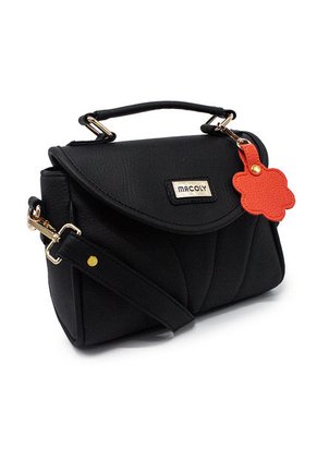 Cartera Manos Libres Macoly 876 Lilium Negro