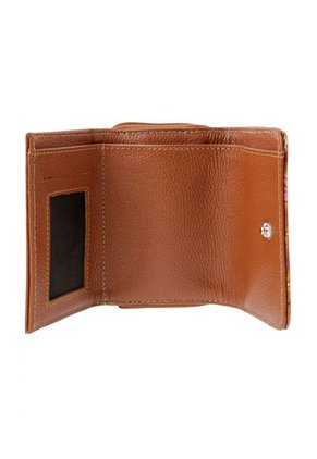 Portabilletes PB20 Macoly Cuero Tala Miel Pajaros