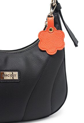 Bolso De Hombro Macoly 872 Lilium Negro