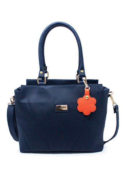 Bolso De Hombro Manos Libres Macoly 874 Lilium Azul