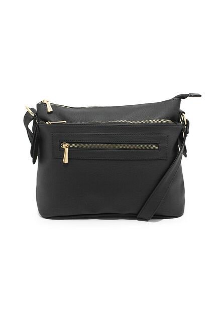 Bolso Manos Libres Macoly 817 Marsella Negro Oro