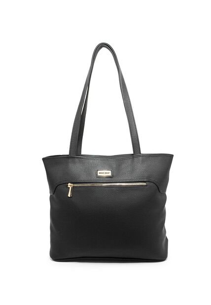 Bolso De Hombro Macoly 877 Marsella Negro Oro