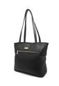 Bolso De Hombro Macoly 877 Marsella Negro Oro de Macoly