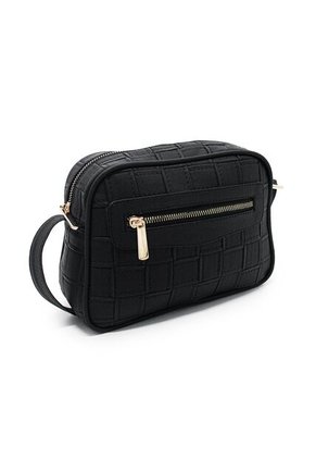 Bolsos Manos Libres Macoly 788 Lambani Negro Oro