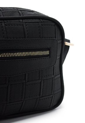 Bolsos Manos Libres Macoly 788 Lambani Negro Oro