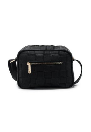Bolsos Manos Libres Macoly 788 Lambani Negro Oro