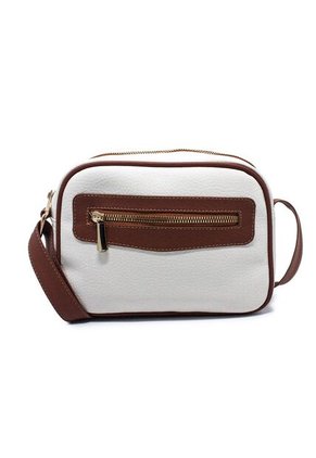 Bolsos Manos Libres Macoly 788 Mix Blanco X Miel Oro