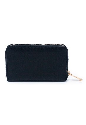 Billetera Mediana Macoly A041 Cuero Negro Oro