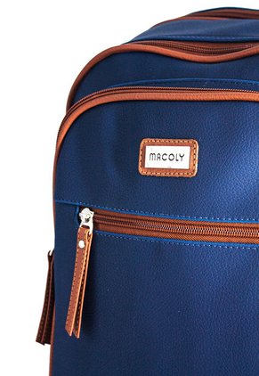 Morral Grande Macoly 856 Mix Azul X Miel