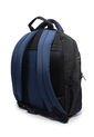 Morral Grande Macoly 268 Lona Negro X Azul Oscuro de Macoly