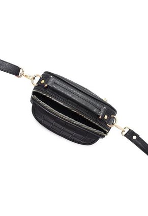 Bolso Manos Libres Macoly 701 Lambani Negro Oro