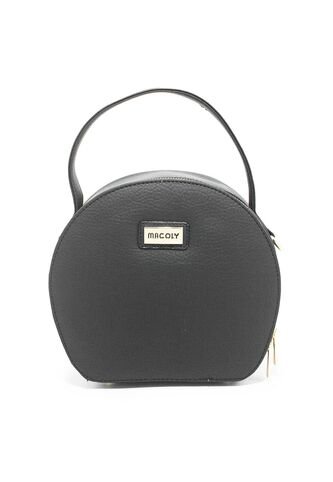 Cartera Manos Libres Macoly 776 Marsella Negro Oro Macoly