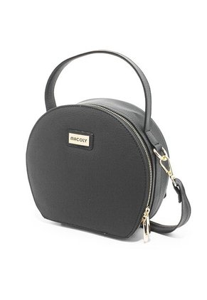 Cartera Manos Libres Macoly 776 Marsella Negro Oro