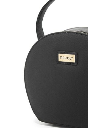 Cartera Manos Libres Macoly 776 Marsella Negro Oro