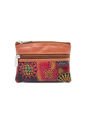 Monedero Macoly AM Cuero Doble Cremallera Tala Miel de Macoly