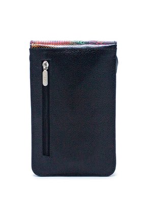 Portacelular Manos Libres Macoly MA01 Cuero Tala Negro