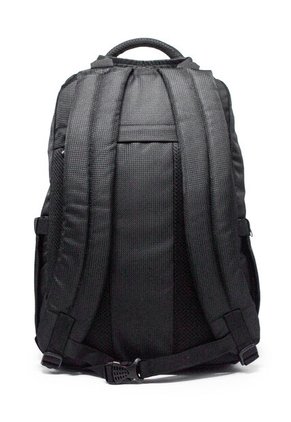 Morral Grande Viajero Macoly 295 Lona Negro Textura