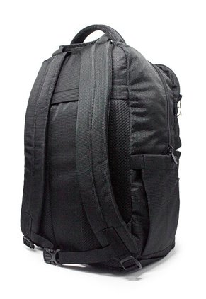 Morral Grande Viajero Macoly 295 Lona Negro Textura