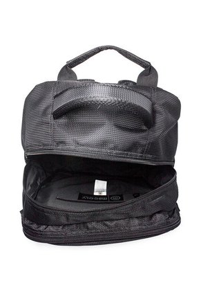 Morral Grande Viajero Macoly 295 Lona Negro Textura